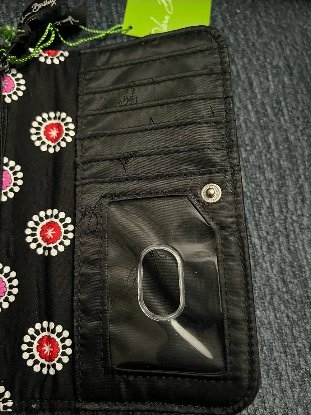 Vera Bradley Parisian Paisley Sleek and Chic Wallet/Clutch-NWT